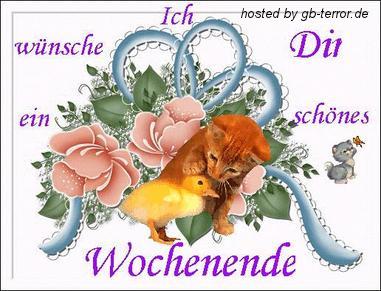 Gästebucheintrag Wochenend-Gruß