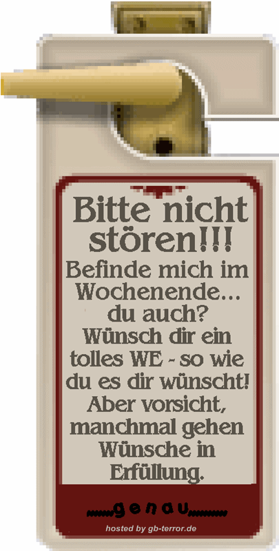 Wochenend Gruss Gästebuch Bild