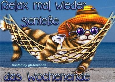 Wochenend Gruss GB Bild