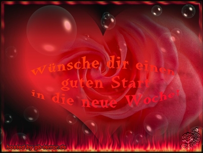 Gaestebuch Bild Wochenbeginn