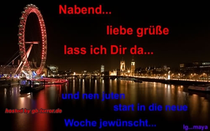 Gästebuch Bild Wochenbeginn