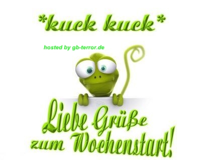 Gaestebucheintrag Wochenanfang