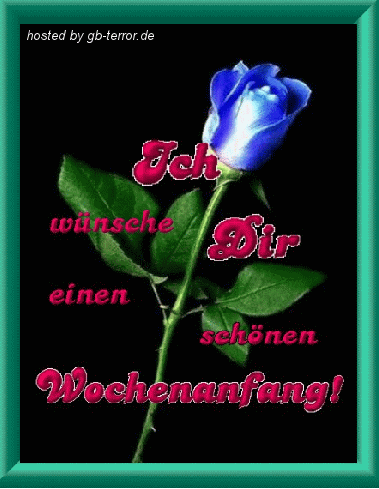 Wochenanfang Gaestebuch Bild