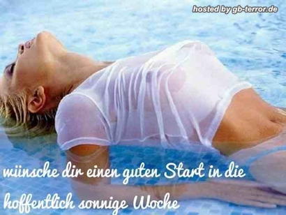 Wochenanfang Gästebucheintrag