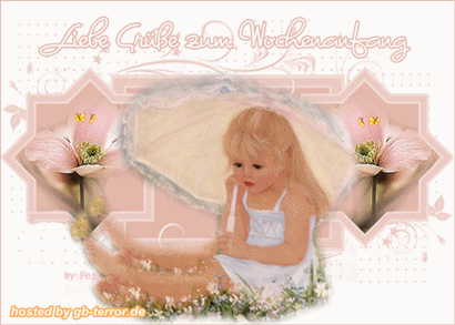 Wochenbeginn Gaestebuch Bild