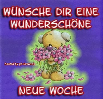 Wochenbeginn Gästebuch Bild