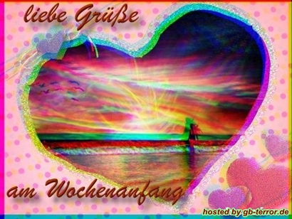 Wochenbeginn Gästebuch Eintrag