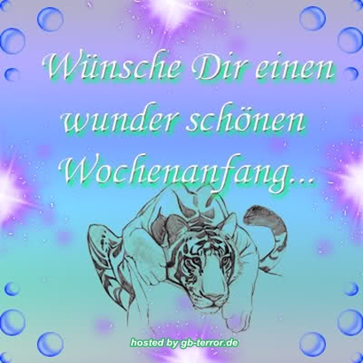 Wochenbeginn GB Bild