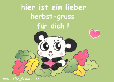 Herbst Gaestebuch Bild