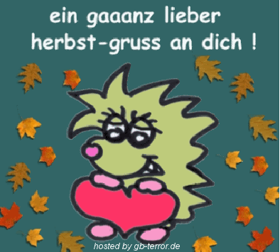 Herbst Gaestebuch Bild