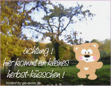 Herbstgruesse Gaestebuch Bild