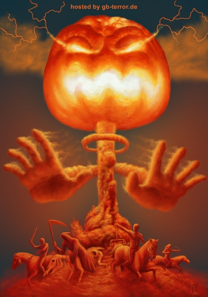 Gaestebuchbild Halloween Gruesse