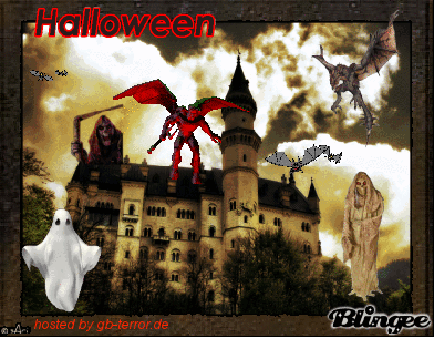 Halloween Gästebuch Bild