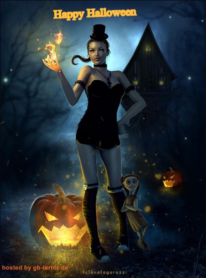 Halloween Gruesse GB Bild