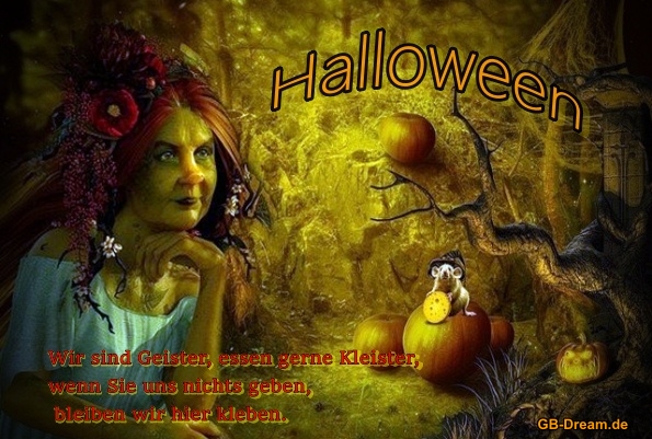 Halloween Hexen Spruch