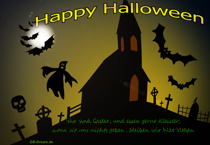 Happy Halloween Spruch