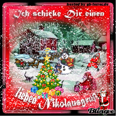 Nikolausgruss Gaestebuchbild