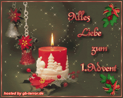 Erster Advent Gaestebuch Bild