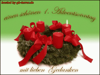 Erster Advent GB-Eintrag