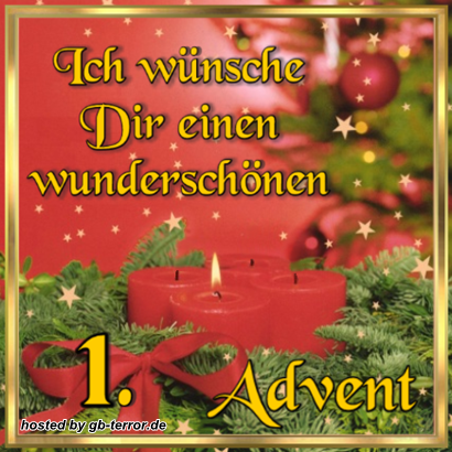 Erster Advent GB-Eintrag