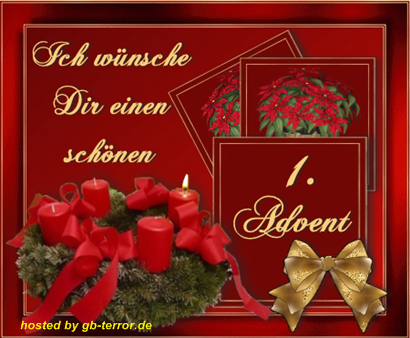 Erster Advent GB-Eintrag