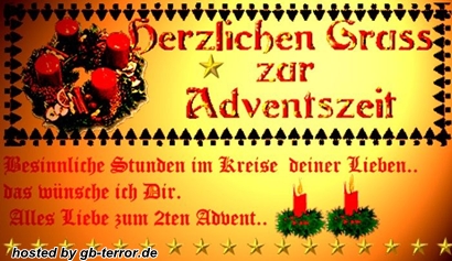 Zweiter Advent Gaestebuch Eintrag