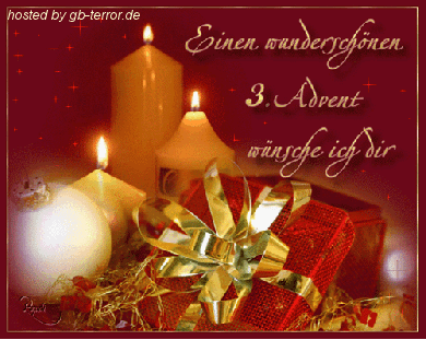 Dritter Advent Gästebuch Eintrag