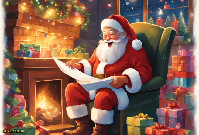 Froehlicher Weihnachtsmann