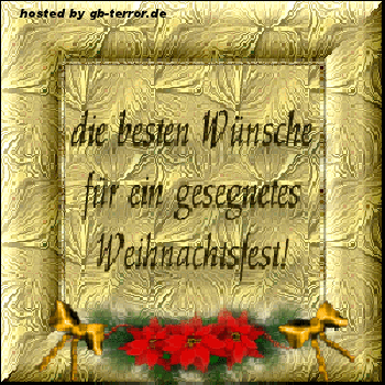 Frohe Weihnachten Gästebuchbild