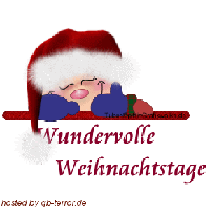 Frohe Weihnachten Gaestebucheintrag