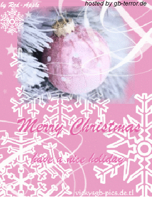 Frohe Weihnachten Gaestebuchpic