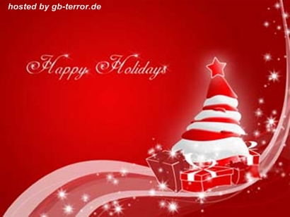 Frohe Weihnachten GB-Bild