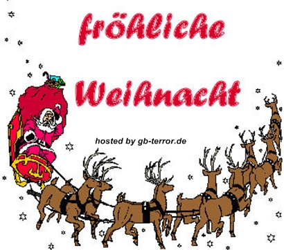 Frohe Weihnachten GB Bild
