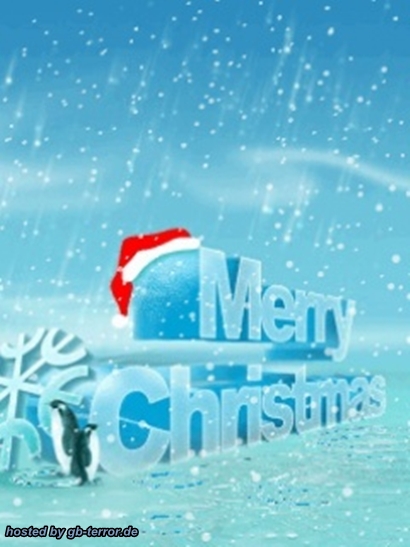 Frohe Weihnachten GB Bild