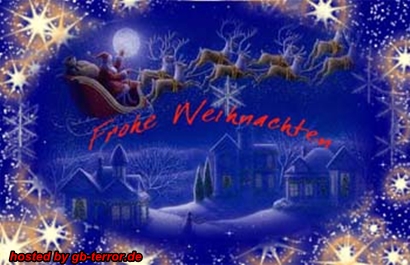 Frohe Weihnachten GB Bild