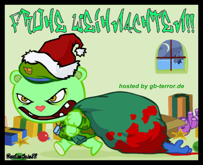 Frohe Weihnachten GB Eintrag