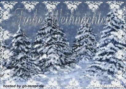 Frohe Weihnachten GBEintrag