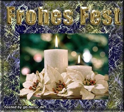 Frohes Fest Gästebuch Eintrag