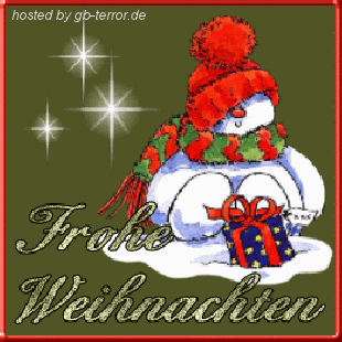 Gästebucheintrag Frohe Weihnachten