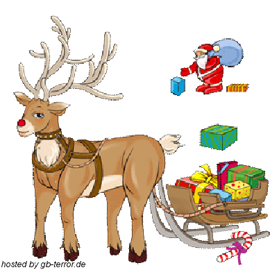 Weihnachtsmann Gaestebuchbild