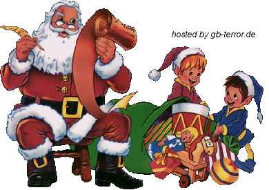 Weihnachtsmann Gaestebuchbild
