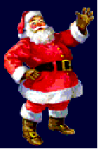 Weihnachtsmann Gaestebuchbild