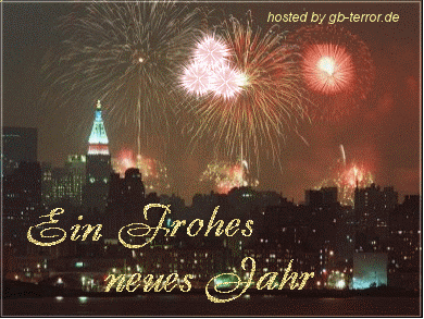 Neujahr Gaestebucheintrag