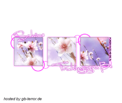 Frühling Gästebuch Eintrag