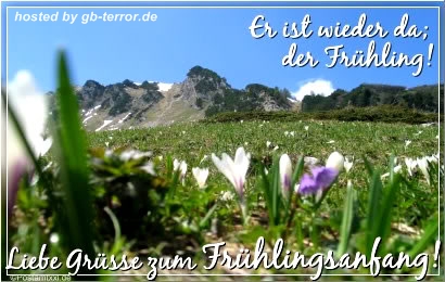 Gästebuch Eintrag Fruehling