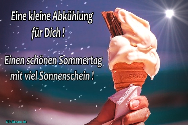 Eis Abkühlung für Dich