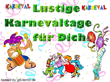 Karneval Gaestebuchbild