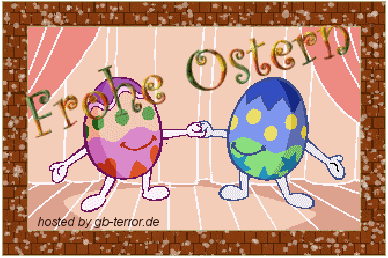Frohe Ostern Gästebuchbild