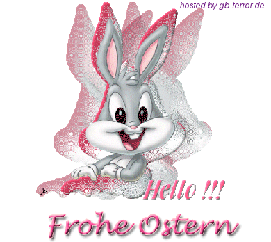 Frohe Ostern Gaestebuchbild