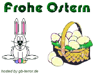 Frohe Ostern Gaestebucheintrag